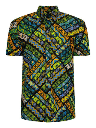 Jagun African Print Shirt