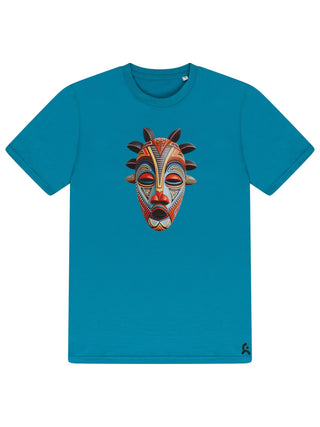 Ocean Depth Multicoloured Mask “Sanfa” T-shirt