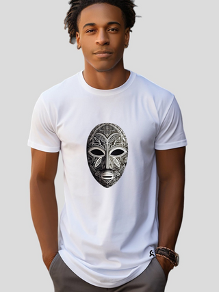 Monchrome Mask "Sanfa" T-shirt