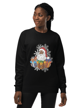 Sweat-shirt Santa African Gift Wrap (Unisexe)