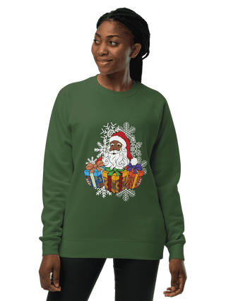Sweat-shirt Santa African Gift Wrap (Unisexe)
