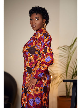 Bold One African Print Dress