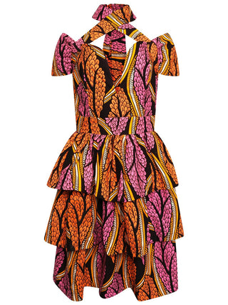 Amber African Print Dress