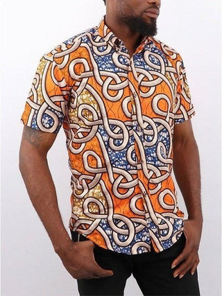 Weave African Print Shirt