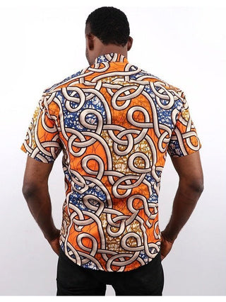 Weave African Print Shirt