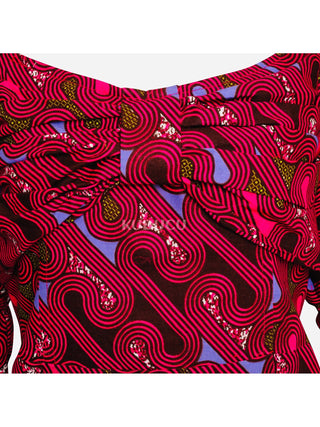 Belladona African Print Dress
